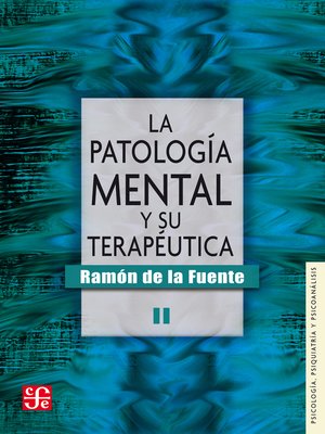 cover image of La patología mental y su terapéutica, II